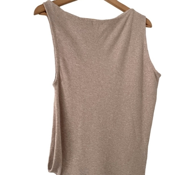 Reiss Claudine Draped stretch-jersey bodycon dress Size Small in Neutral - Picture 8 of 10